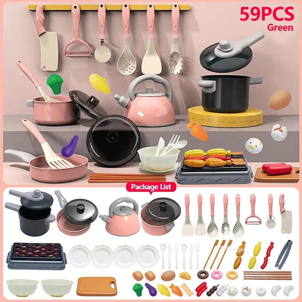 59PCS Pink