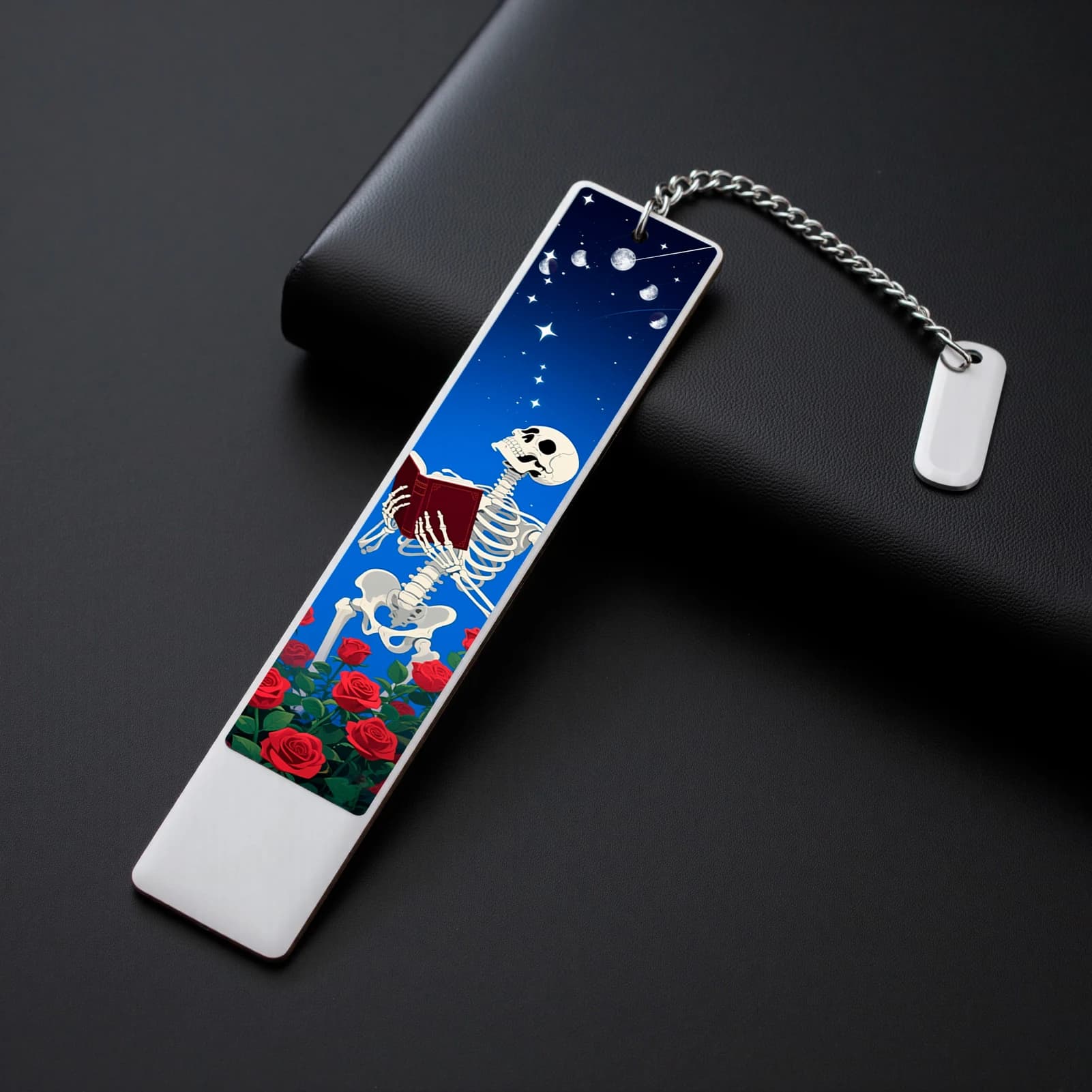 Photo Wedding Favors‌ Gift Anniversary Bookmark Custom Print Personalized for Couple Men Woman Family Stainless Steel Jewelry