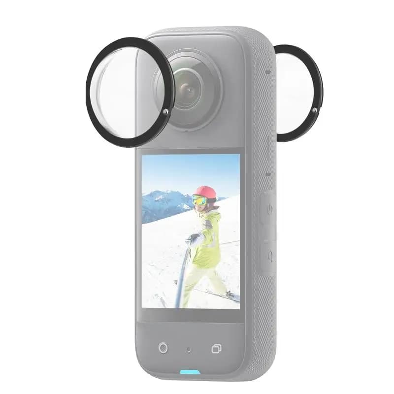 Insta360 X4 X3 X2 Camera Accessories Set Silicone Protective Case with Lens Protector Cap Cover And Carrying Frame