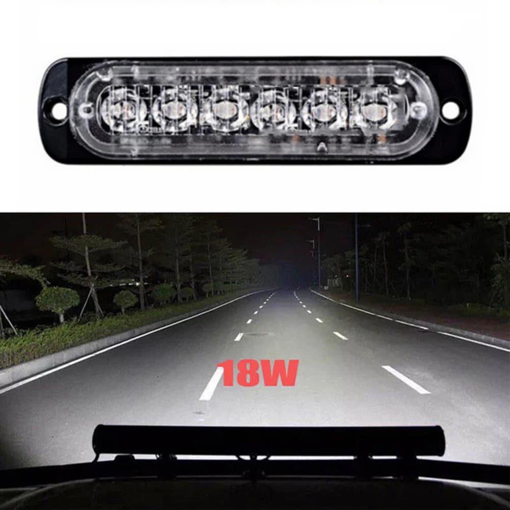 LED Lights Work Bar Lights Driving Fog Lights 12V Spot-Beam Offroad SUV 4WD Auto Car Boat Truck ATV Headlights