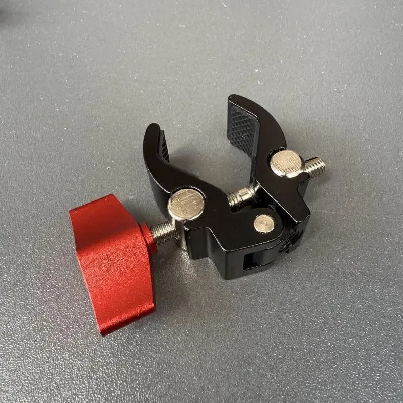 1 Set Photography Accessories Camera Metal Super Clamp With Double Ball Head Magic Arm For Monitor Light Mic Phone Mount