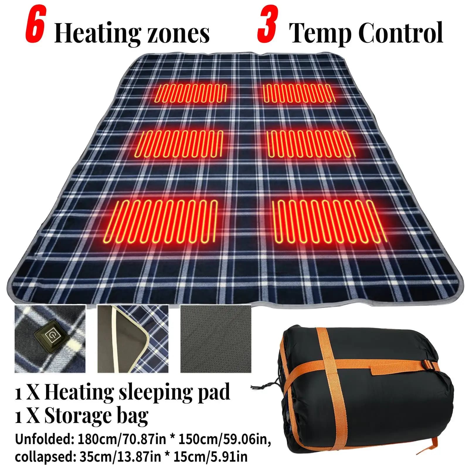 6 Zones 3 Temp
