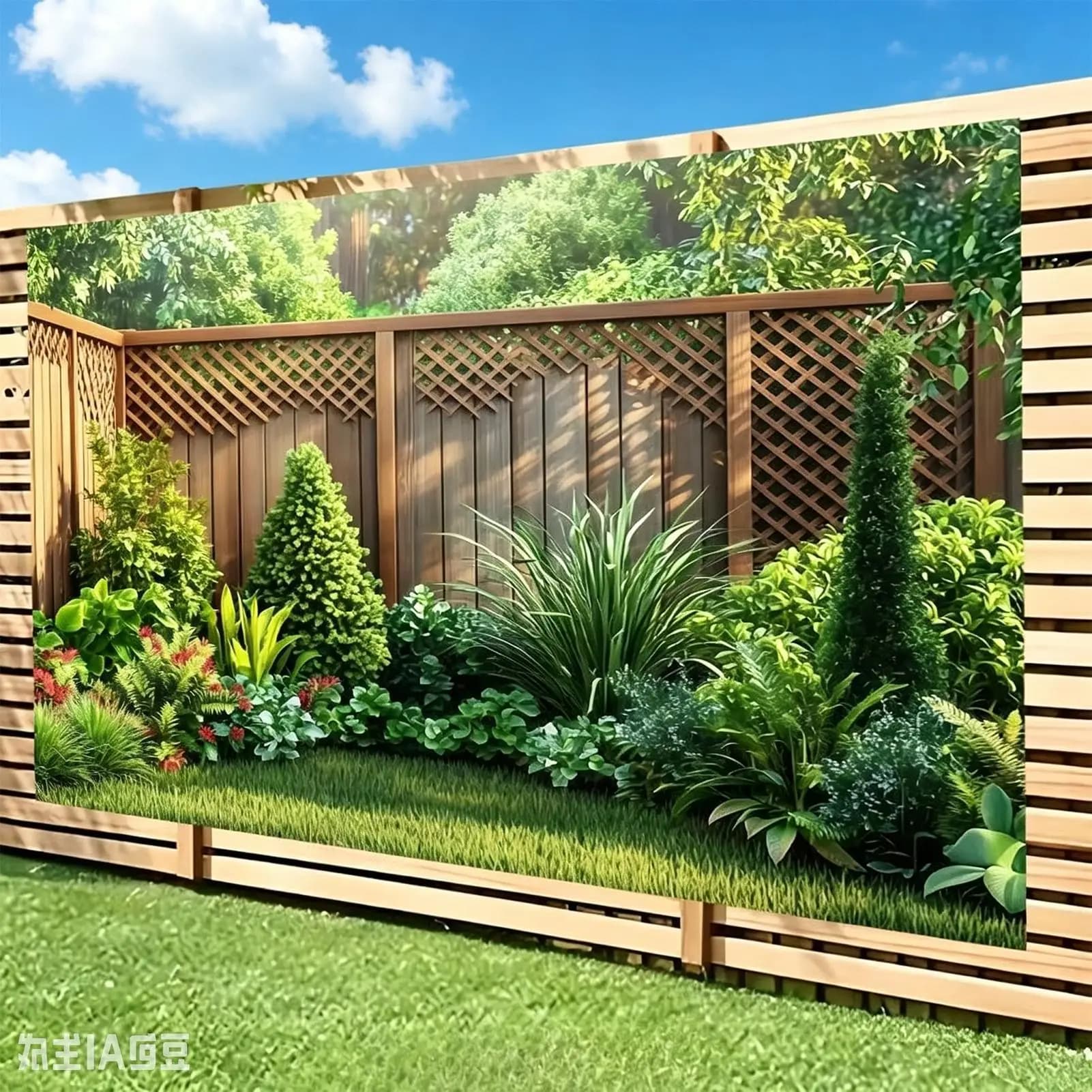 Greenery Backdrop 210x150cm Outdoor Decoration Garden Photography Backdrops for Homeowners Gardeners Photographers Home Backyard