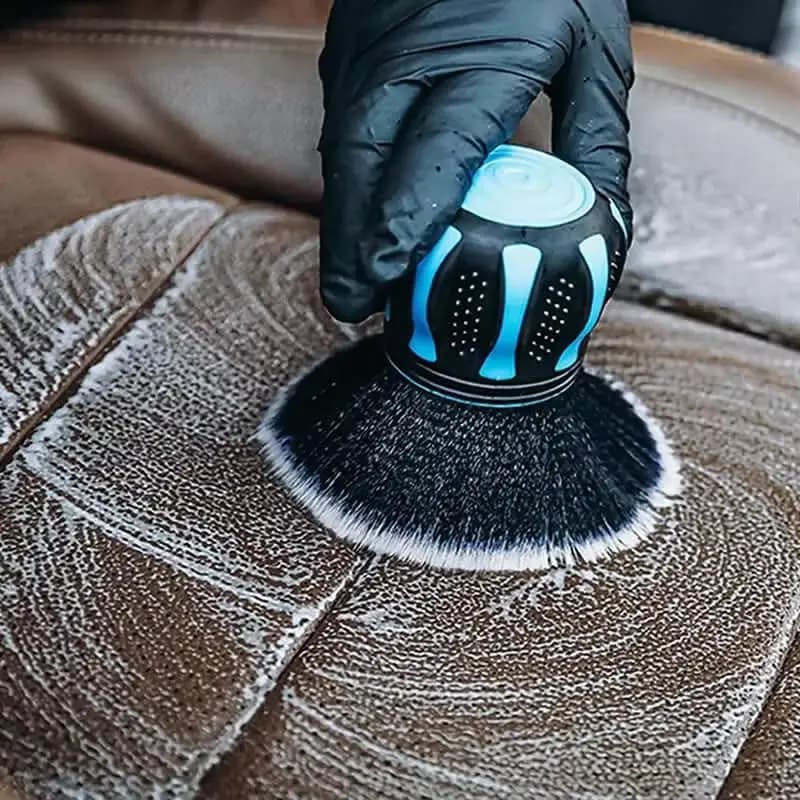 *1pcs Car Cleaning Tools Small Multi-Purpose Detailing Brush Soft Bristles For Dusting Or Scrubbing Interior & Delicate Surfaces