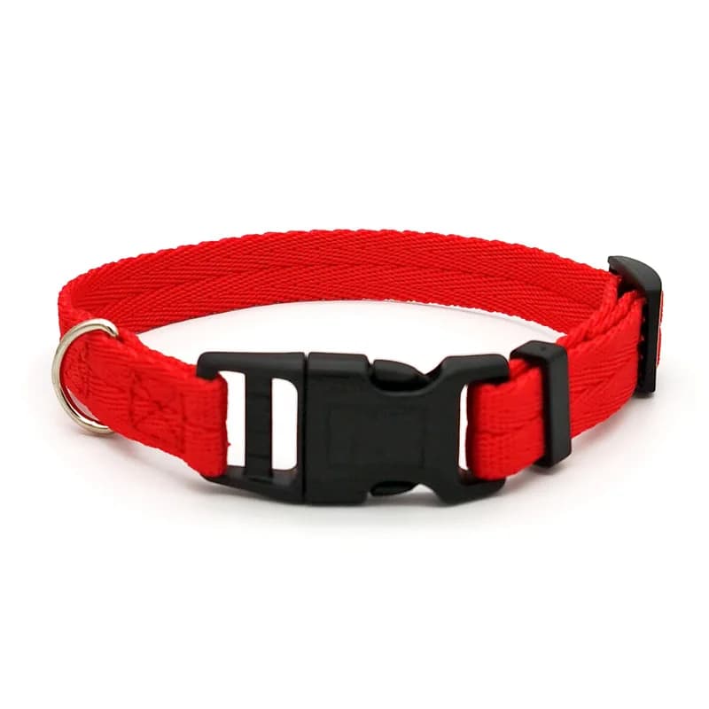 Red dog collar / S (20-30cm)