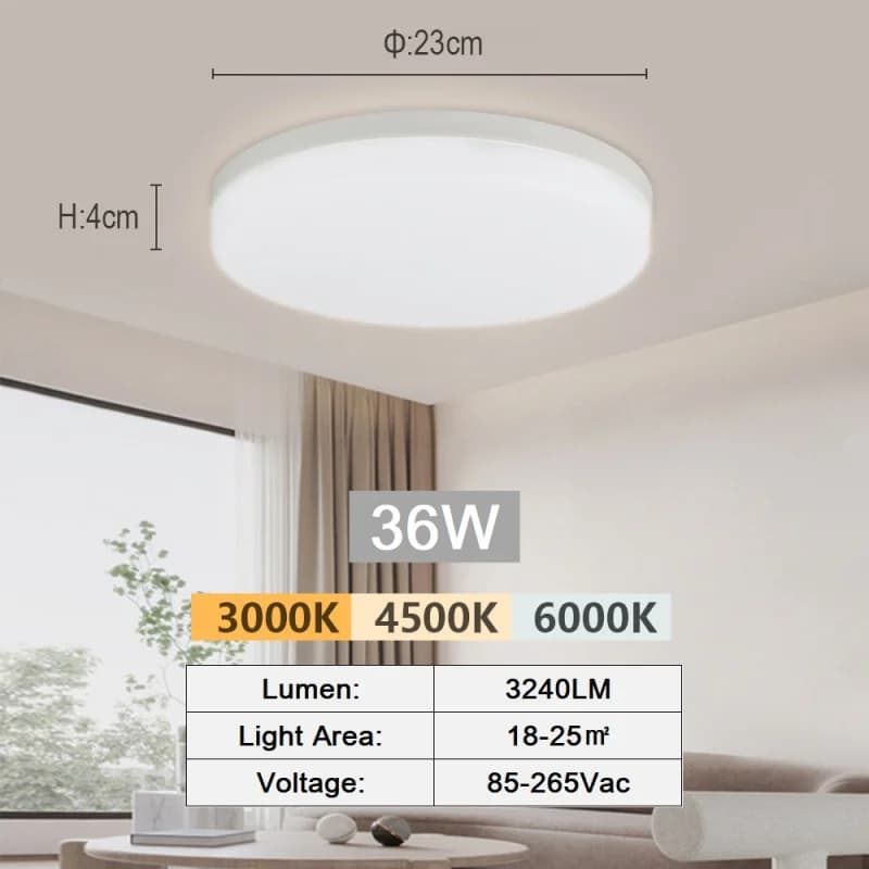 EDCI-36W / Warm light