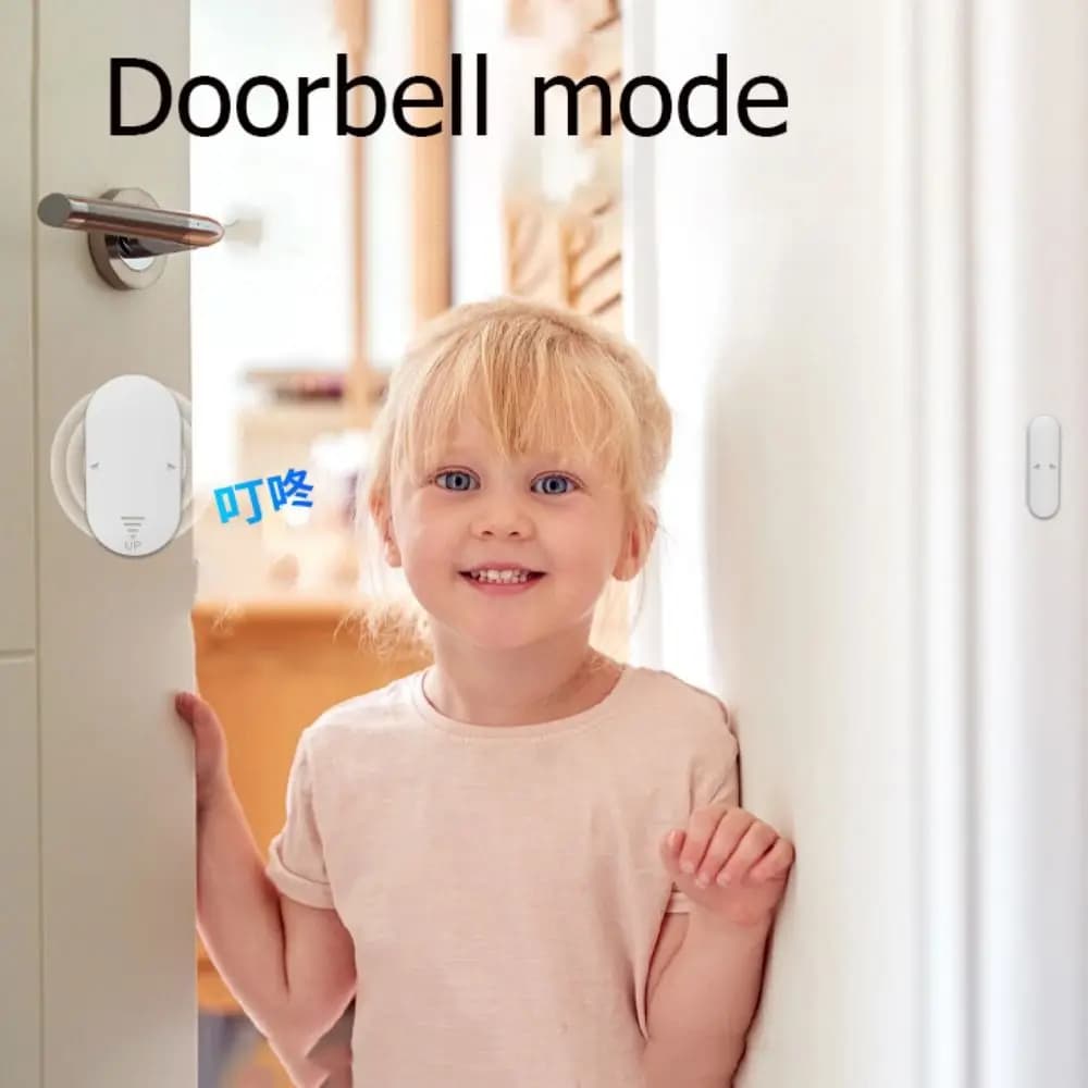Magnetic Sensor Door Window Alarm Multifunctional Sturdy Door Window Open Sensor 130dB Burglar Alarm for Security Kids Safety