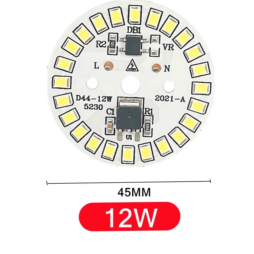 12W / 220 V / Cold white