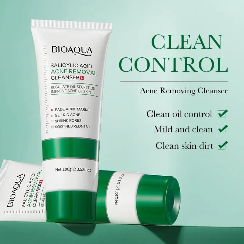 Salicylic Acid Acne Control Facial Cleanser Foam
