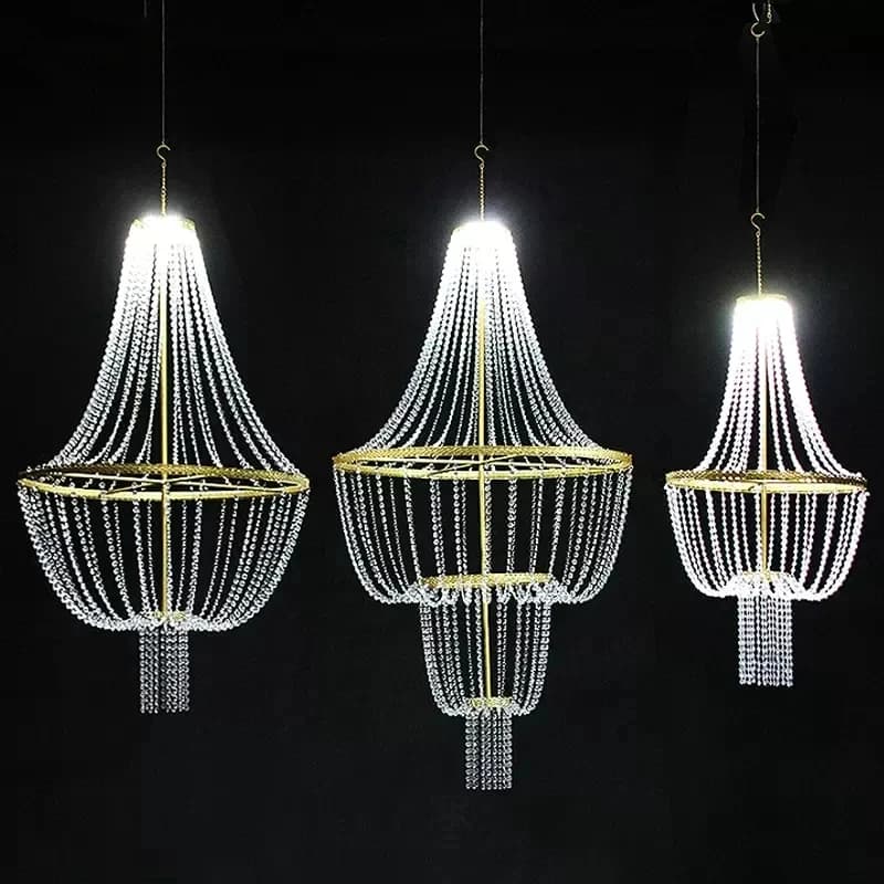 Wedding Hotel Banquet Decoration Crystal Pendant Home Decoration Large Crystal Pendant