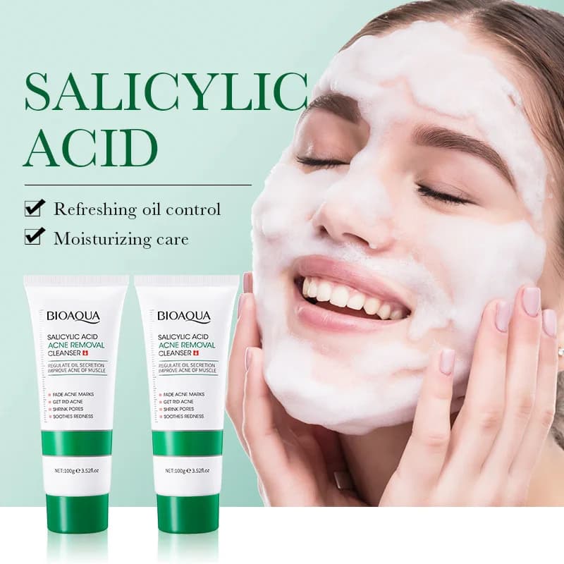 Salicylic Acid Acne Control Facial Cleanser Foam