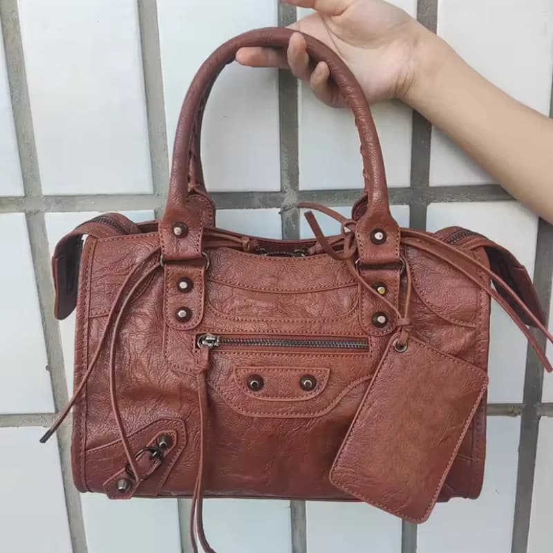 no logo  Brown / L 37X22X10CM