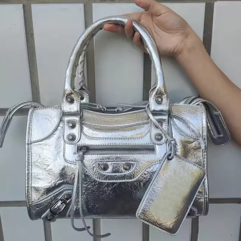 no logo silver / L 37X22X10CM