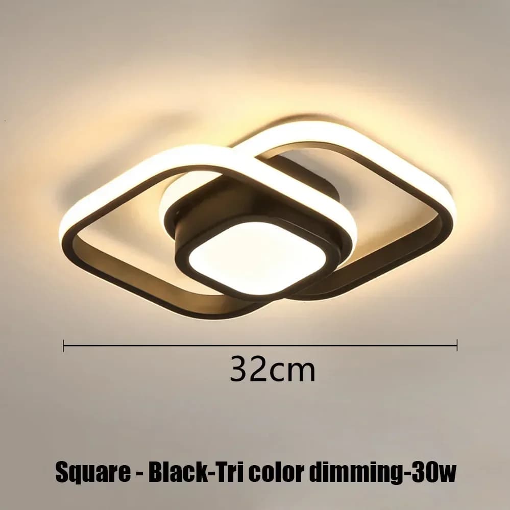 I-black-30W / 3-color light / AC 90-260V