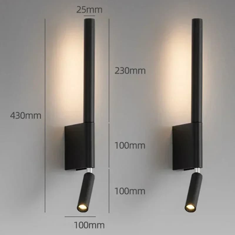 2piece black / Neutral light