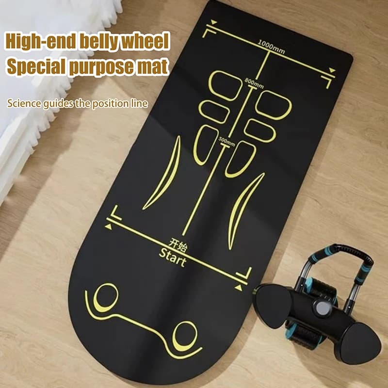 Yoga Mat for Men & Women, Non-Slip & Shock Absorbing, Ideal for Home Pilates, Floor Workouts