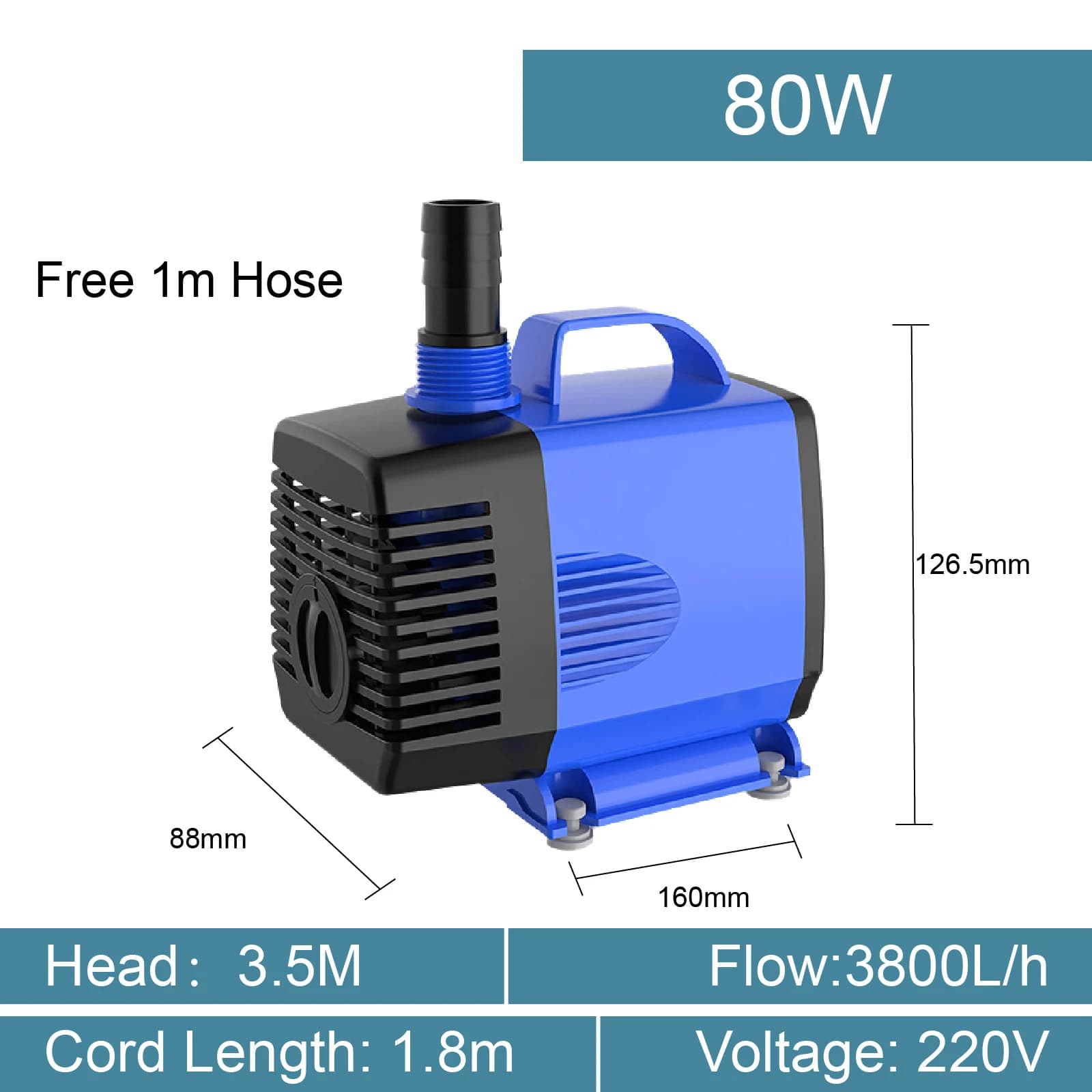 80w