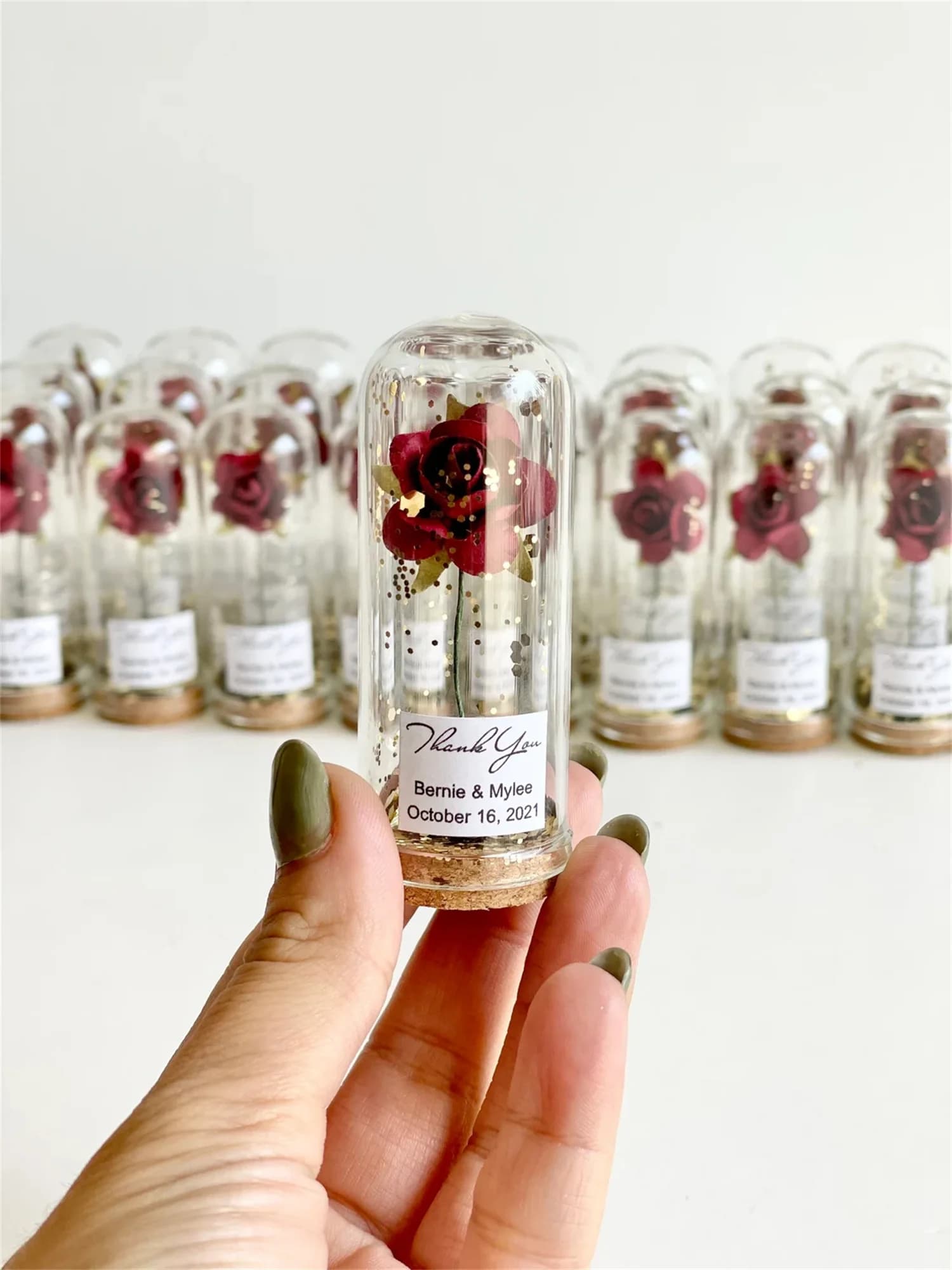 Beauty and the Beast, Wedding Favors for guest, Sweet 16 Favors, Quinceañera Favors, Party Favors, Rose Favors.