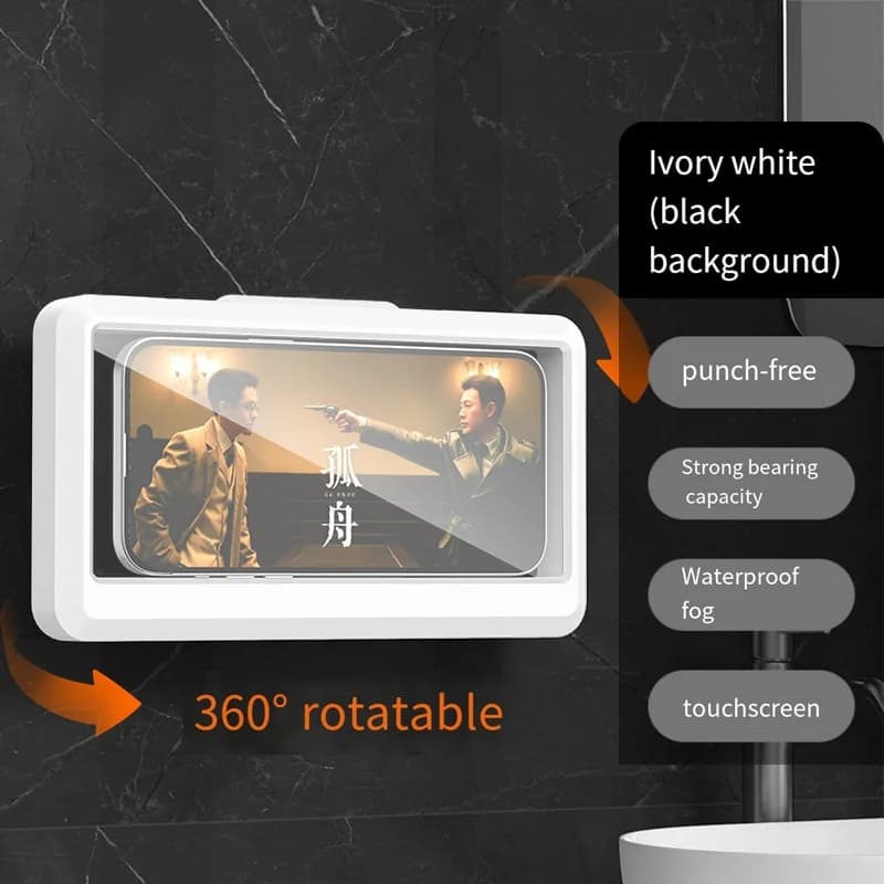 Waterproof Anti-Fog Bathroom Shower Phone Case