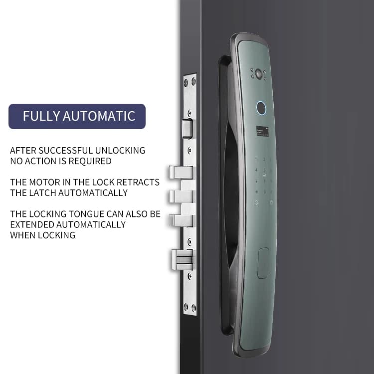 Smart Door Lock with Camera Smart Fingerprint Digital Password Electronic Automatic Wifi Locks Door Lock