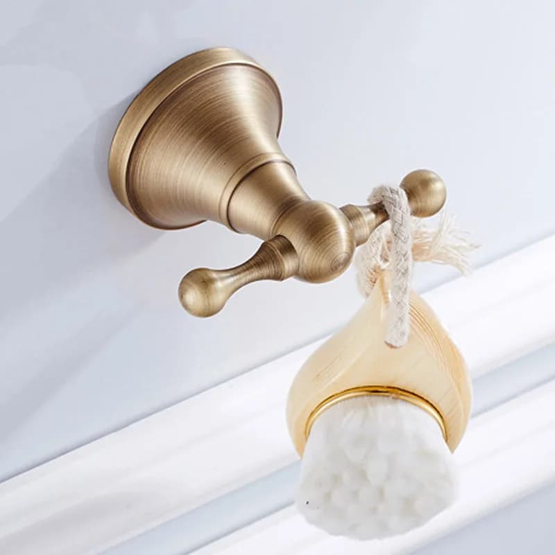 Solid Brass Bathroom Accessories Set