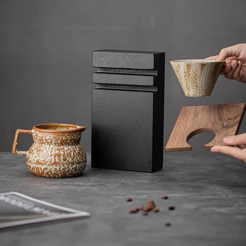 Retro Hand Brewed Coffee Cup