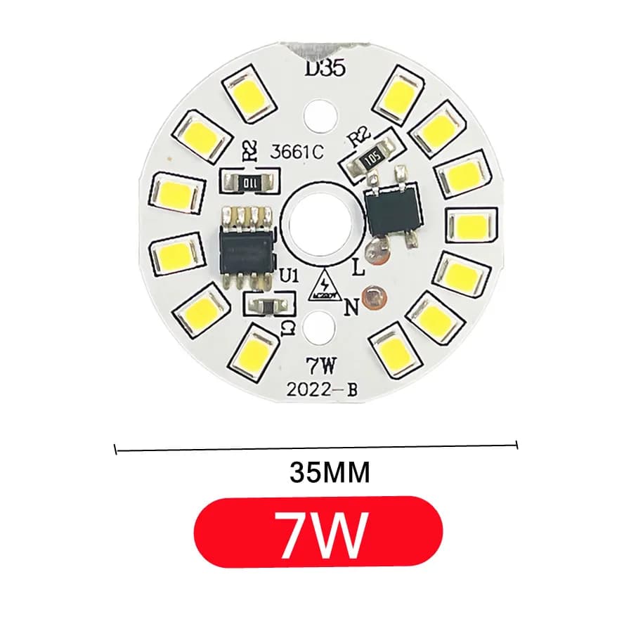 7W / 220 V / Cold white