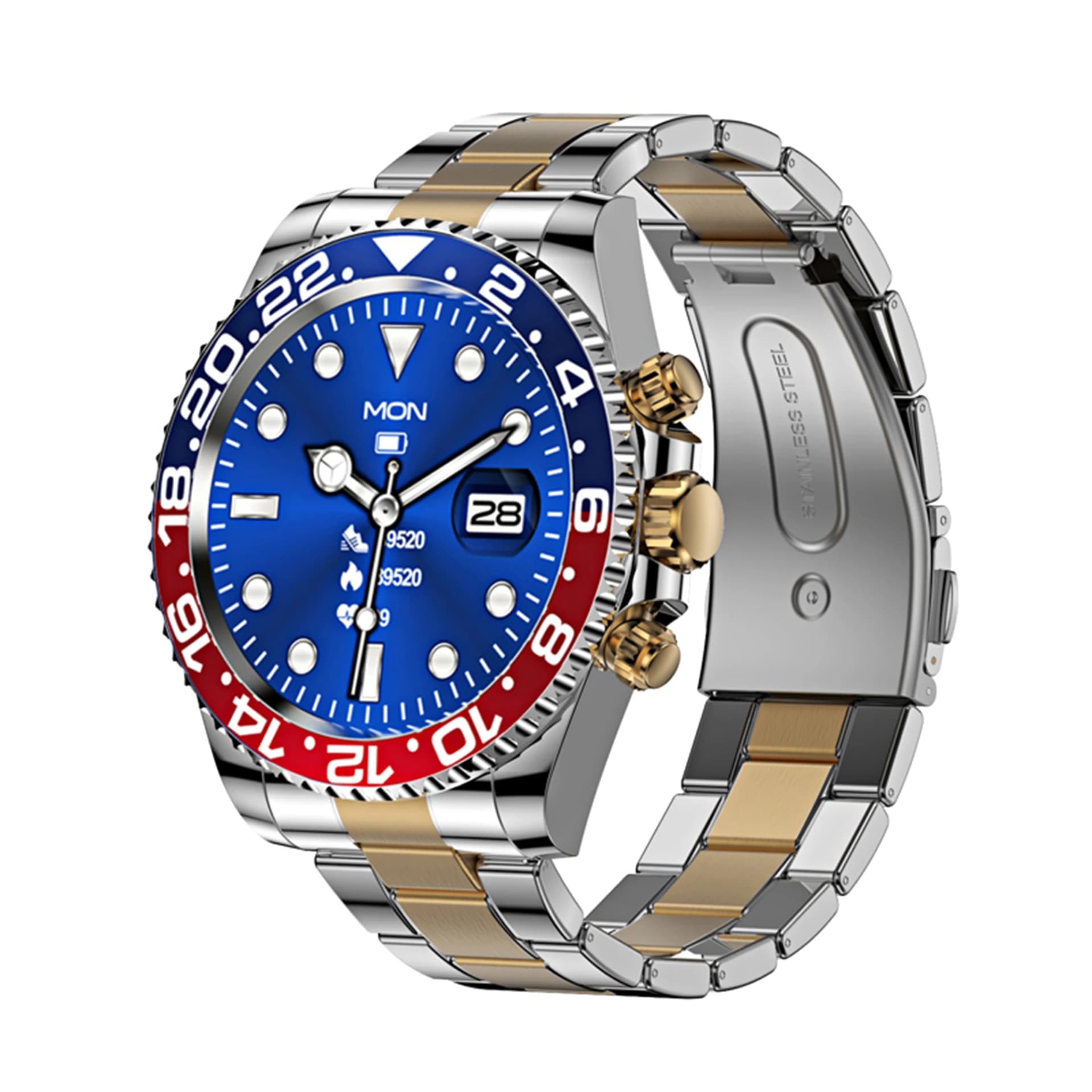 Blue red Golden