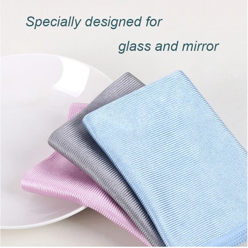 Car Glass Cleaning Tools Towel Chiffon Microfibres Voiture Absorbent Cloth Auto Glass Cleaning Towels Wash Car Cleaning Gadget