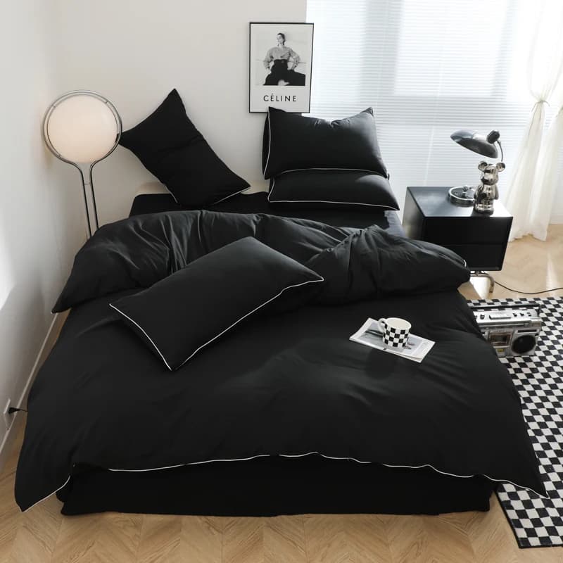meilihei / Double 4pcs / China Mainland / Flat Bed Sheet