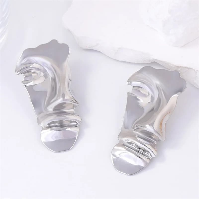 silver earring
