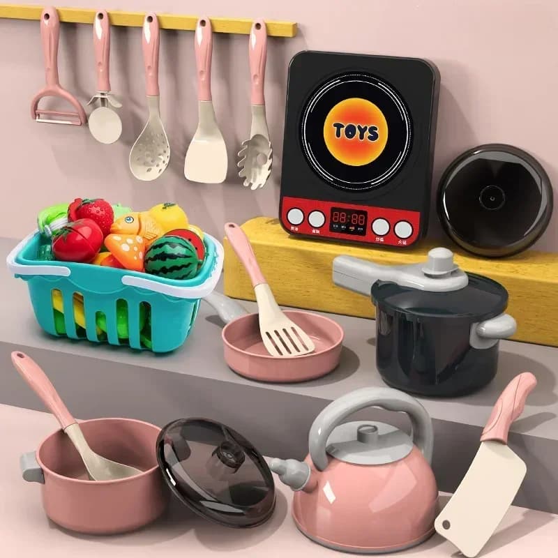 Kids Kitchen Toys Set 28 Pieces