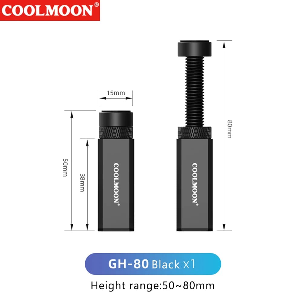 Black 50 to 80mm / China Mainland