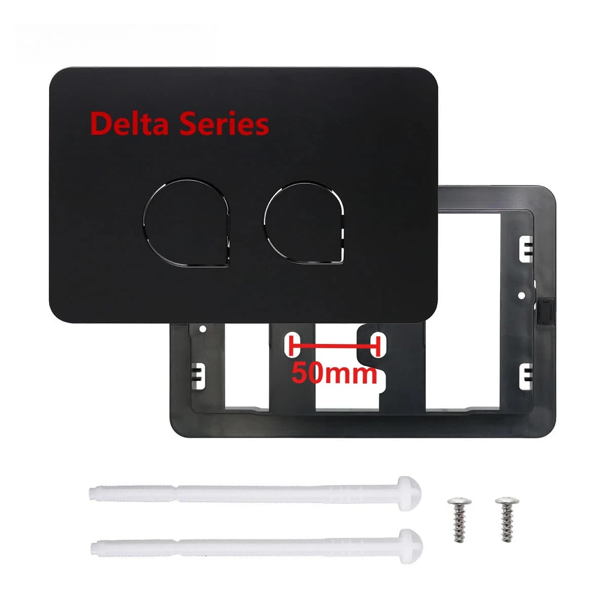 Delta-Matt black / 246x164mm