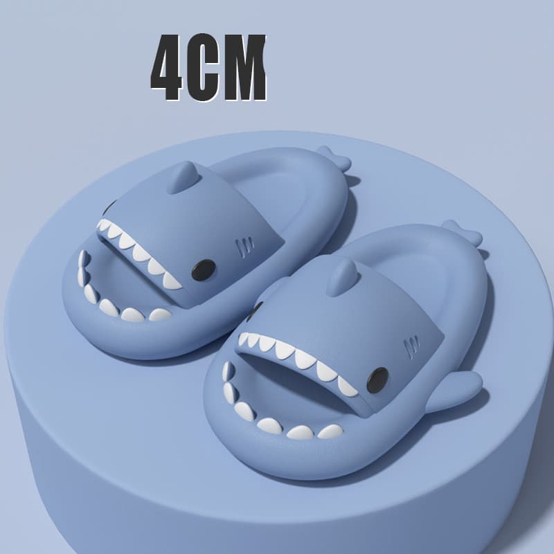 Cartoon Shark Slippers Funny Cutes Soft Slipper Indoor Outdoor Shoes For Women Men Couples