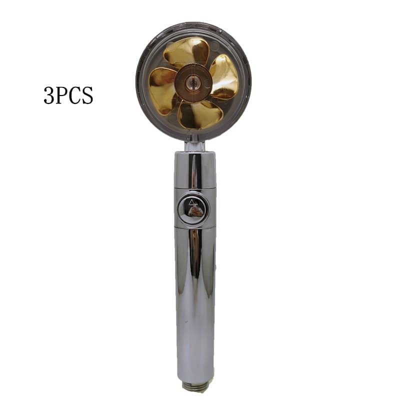 Propeller Handheld Shower Head With Filter