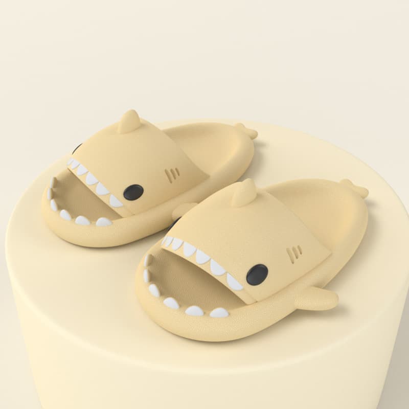 Cartoon Shark Slippers Funny Cutes Soft Slipper Indoor Outdoor Shoes For Women Men Couples