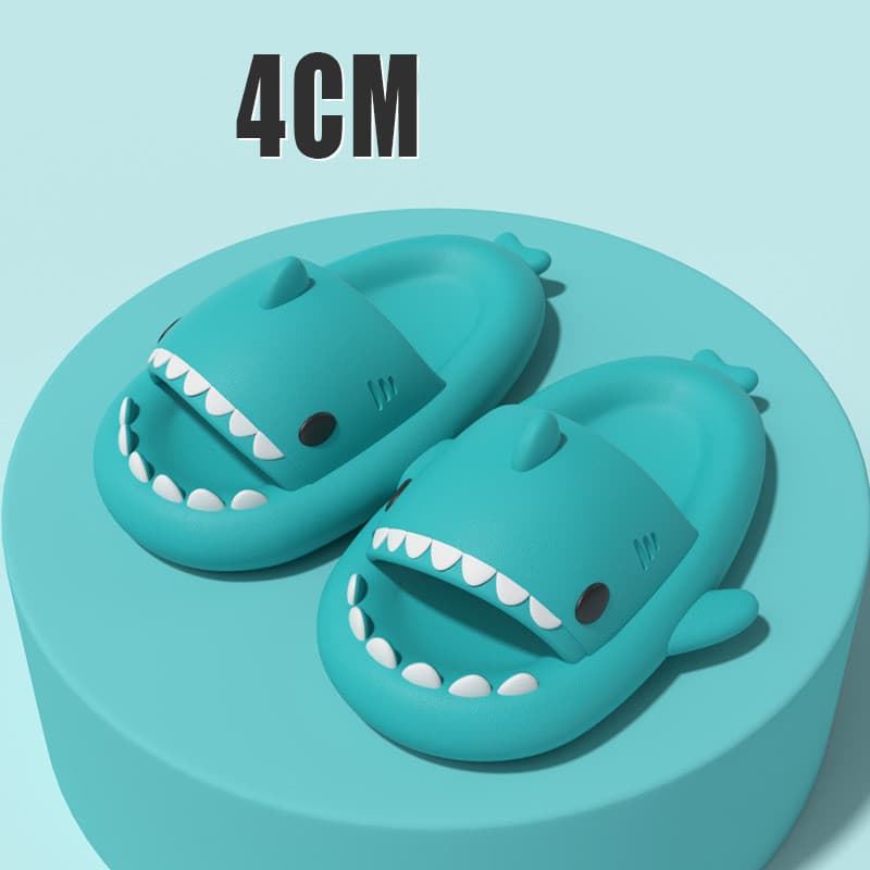 Cartoon Shark Slippers Funny Cutes Soft Slipper Indoor Outdoor Shoes For Women Men Couples