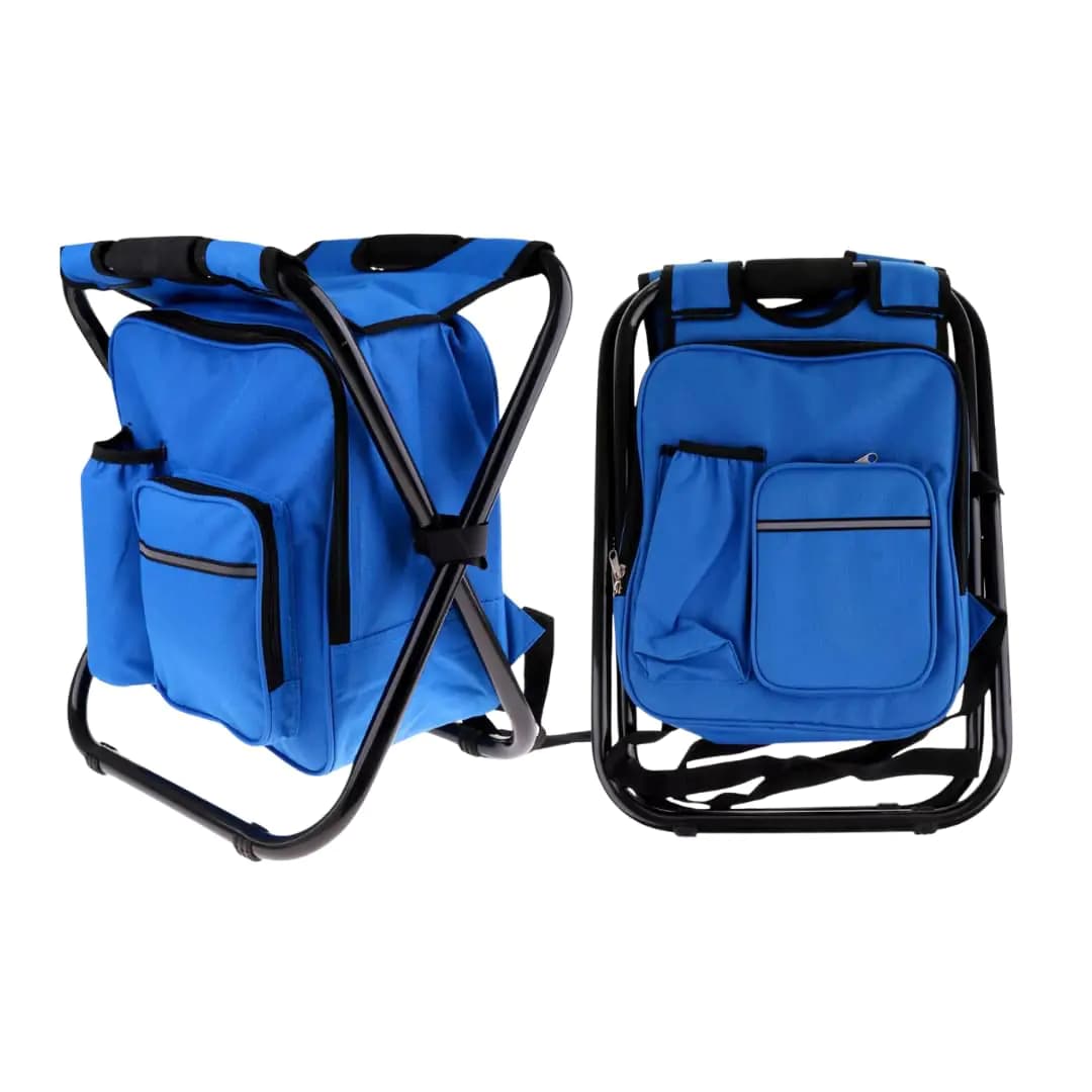 T CACHE Backpack Cooler Chair Insulated Chair Backpack Waterproof Backpack Stool Portable Backpack Chair – Ideal for Fishing and Outdoor Adventures