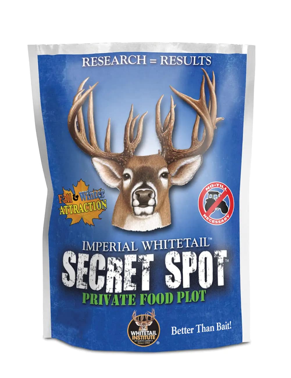 Whitetail Institute Secret Spot Deer Food Plot Seed - Annual Forage Designed Specifically for Smaller Remote Food Plots - Can Be Planted with Hand Tools 4 lbs (9000 sq ft)