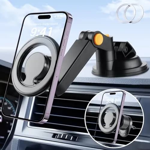 MagSafe Magnetic Car Phone Mount Dashboard Windshield