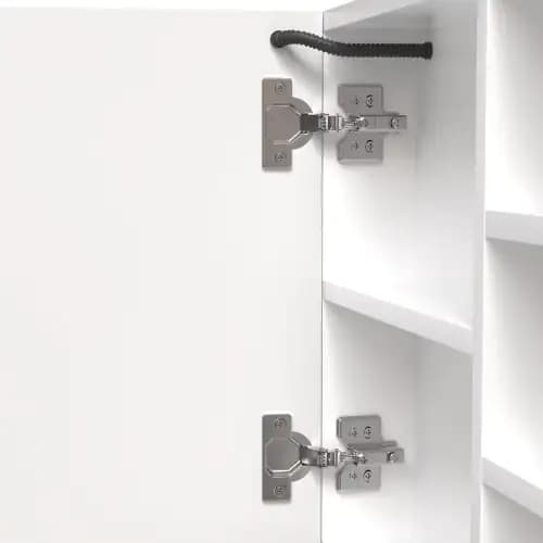 Modern 32x28 Inch Bathroom Cabinet With Mirror And LED Lights