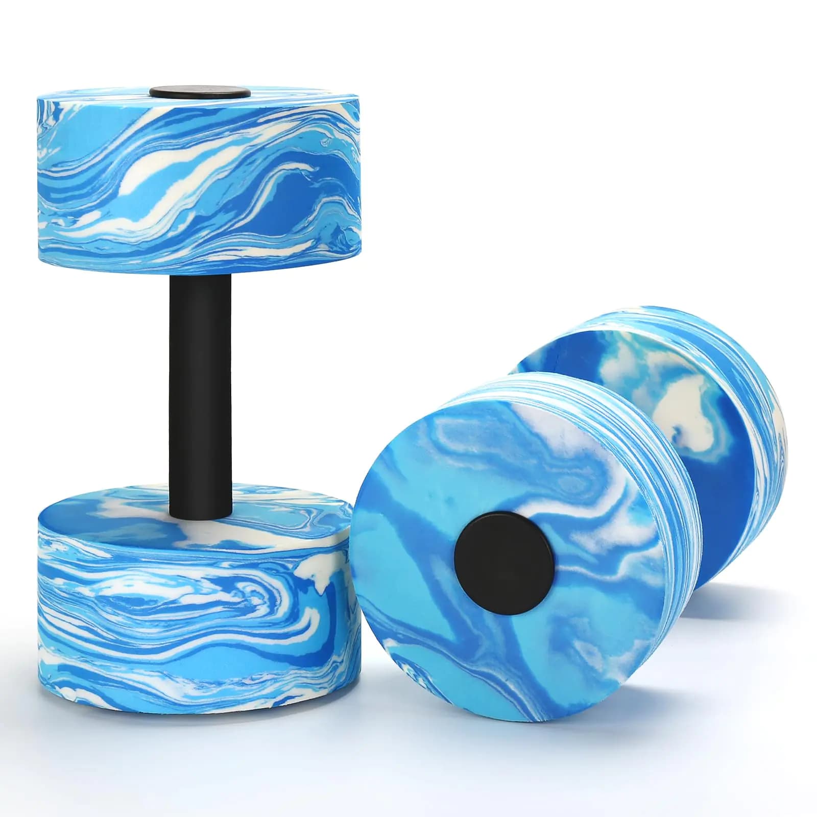 Water Dumbbells 2 Pack Camouflage EVA-Foam