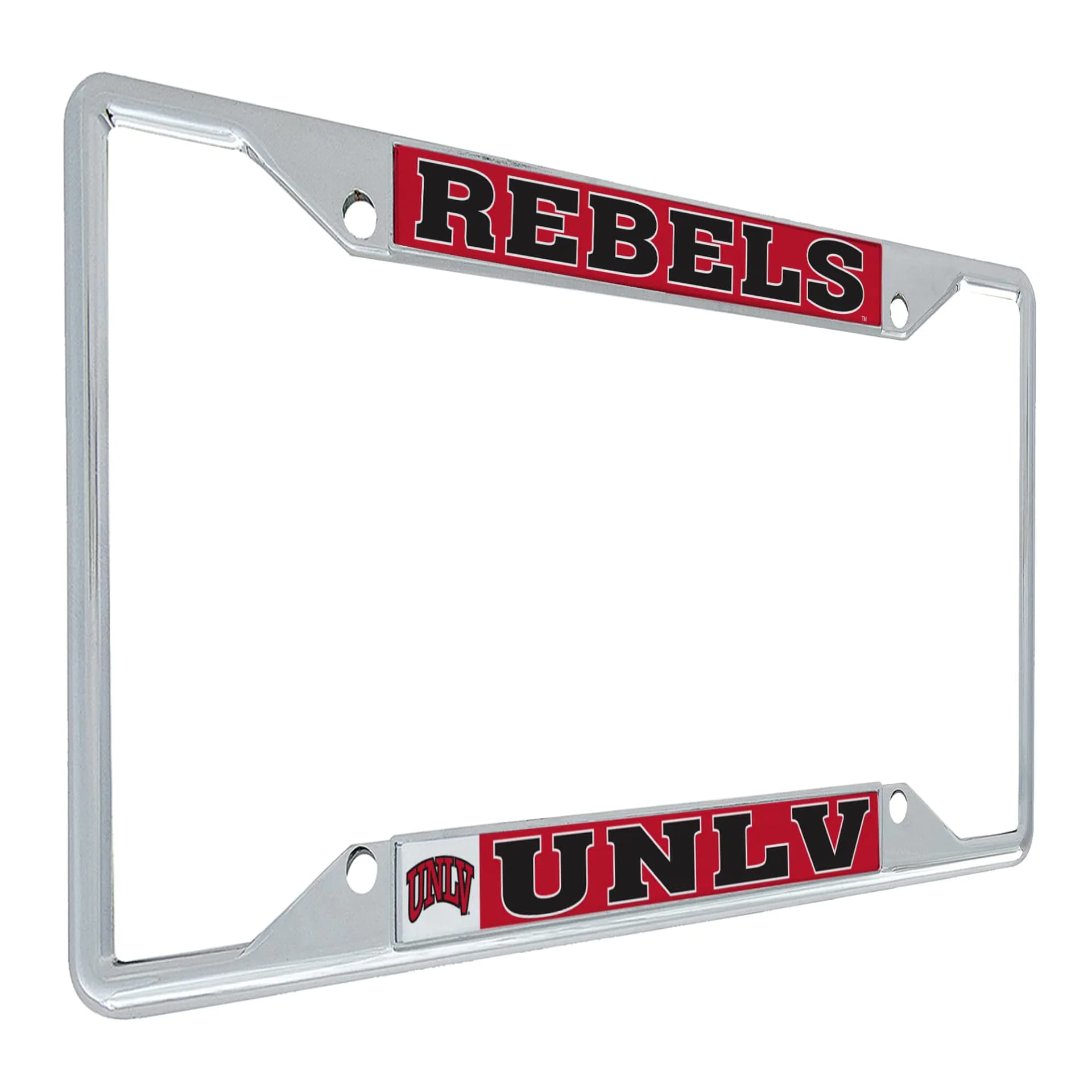 Desert Cactus University of Nevada Las Vegas Car Accessories Metal License Plate Frame Cover Protector and Mount Placa for Front or Rear of Car (Mascot)