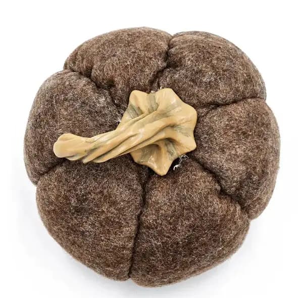Set Of 3, 8.3x8.3x5.5 Brown Pumpkin, Pumpkin Ornament Decor For Holiday Harvest Festival Fall Festival Thanksgiving