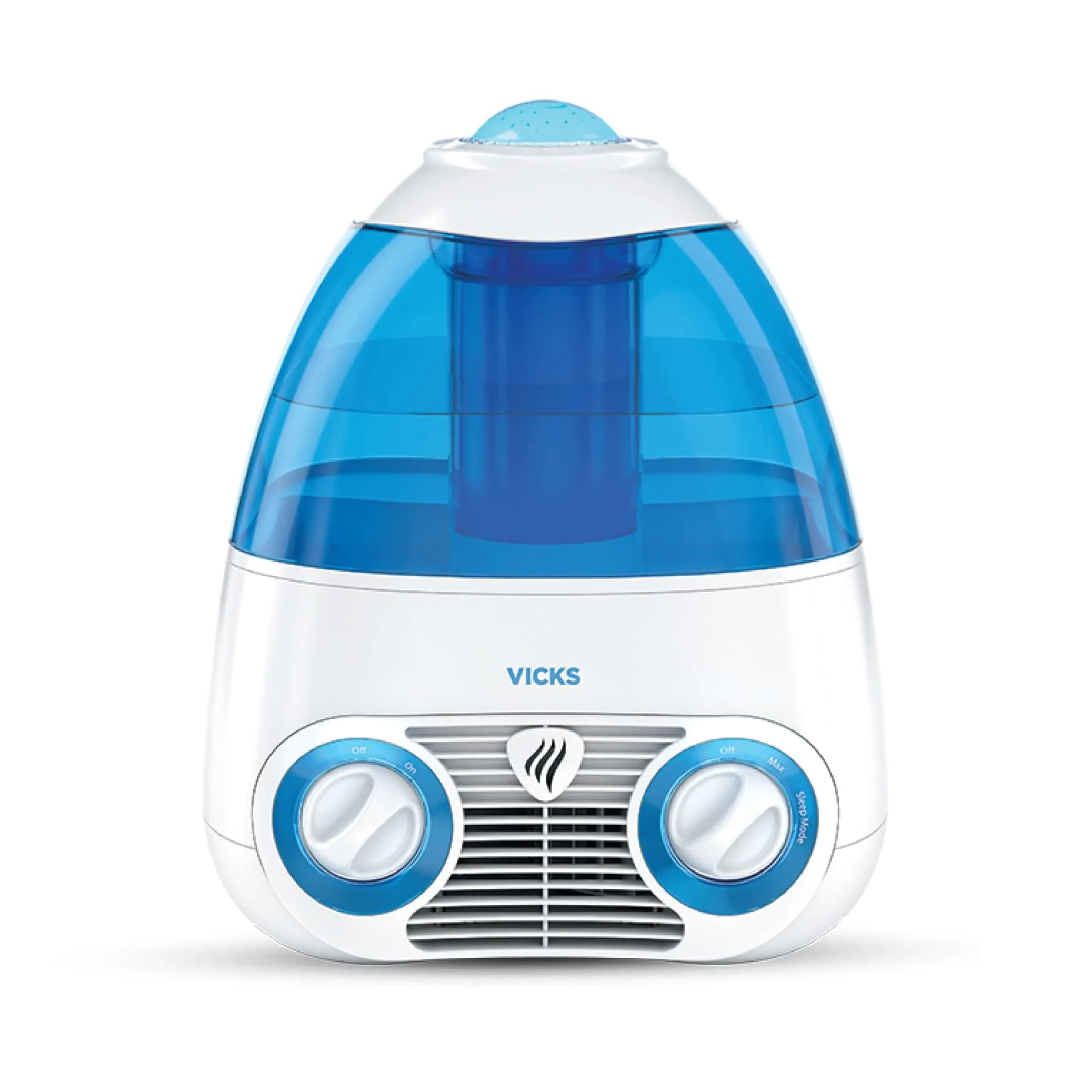 Vicks Starry Night Filtered Cool Mist Humidifier Medium to Large Rooms 1 Gallon Tank – Cool Mist Humidifier for Baby and Kids Rooms with Light Up Star Night Light Display Works with Vicks VapoPads