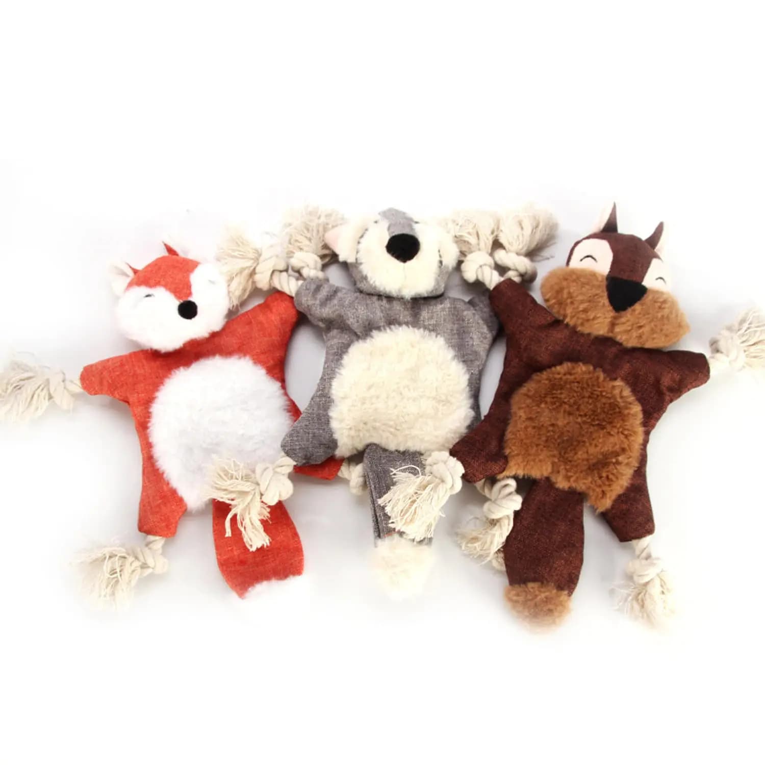 Rope Dog Toys for Small Dogs, 3-Pack
