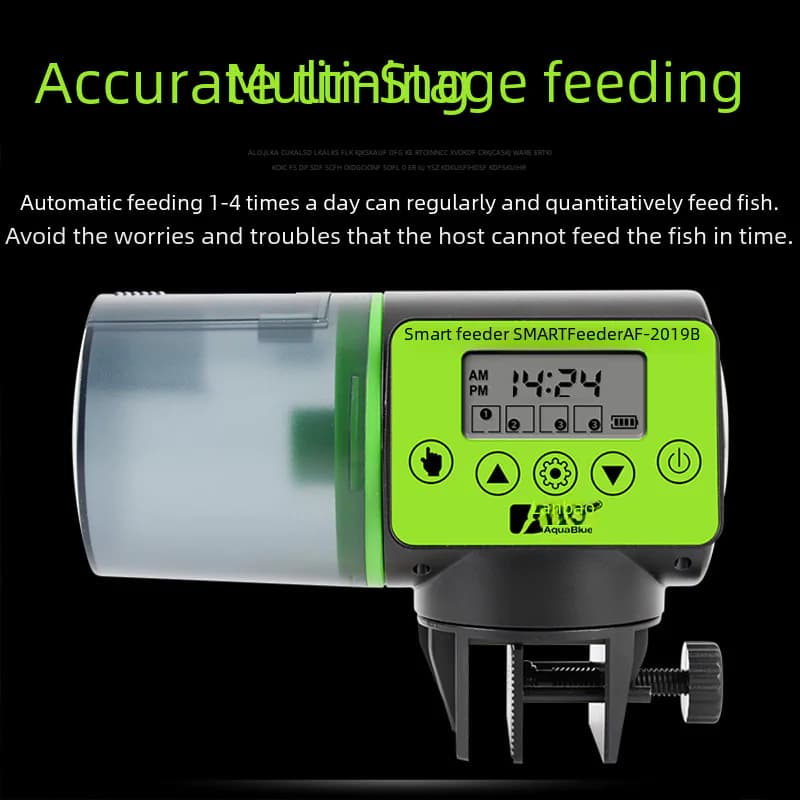 Smart Automatic Fish Feeder for Aquariums (Large Capacity)