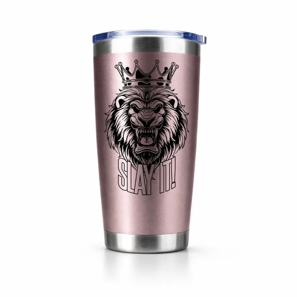 Slay It 20oz Insulated Vacuum Sealed Tumbler