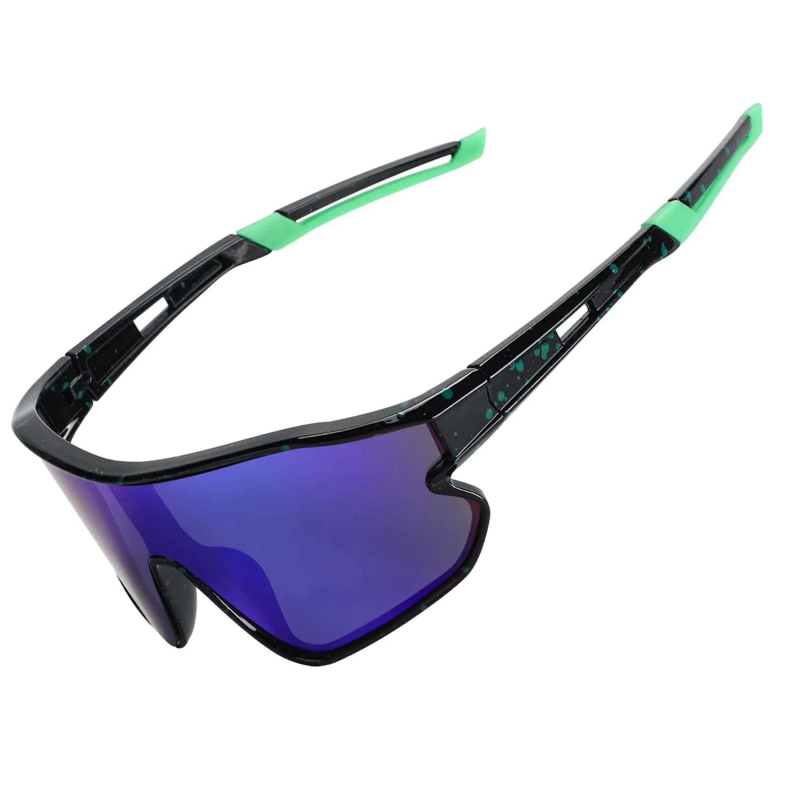 HappyVE Youth Sunglasses Polarized Baseball Sunglasses for Men women Sport Sunglasses UV400 Protection Running Cycling